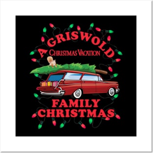 Griswold Christmas Vacation Station Wagon Variant Posters and Art